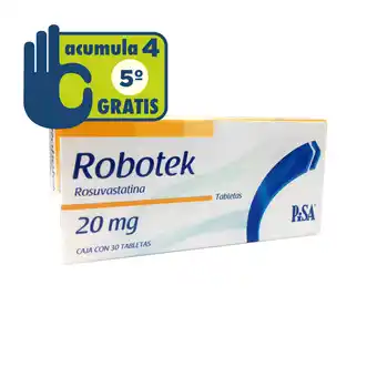 Farmacia San Pablo Robotek 30 tabletas caja oferta