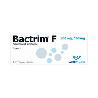 Farmacia San Pablo Bactrim f 15 tabletas caja oferta