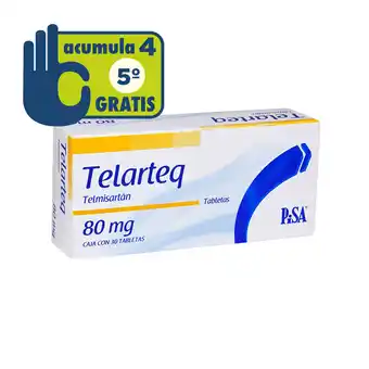 Farmacia San Pablo Telarteq 30 tableta caja oferta