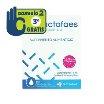 Farmacia San Pablo Lactofaes 7.5 ml frasco gotero caja oferta