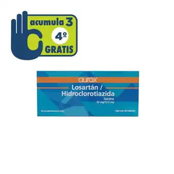 Farmacia San Pablo Losartán 50 mg hidrocloratiazida 12.5 mg oferta