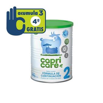 Farmacia San Pablo Capricare fórmula de continuación a partir de 6 meses sabor suave con leche de cabra oferta