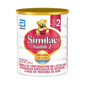 Farmacia San Pablo Similac isomil etapa 2 fórmula de continuación con proteína de soya niños de 1 a 3 años oferta