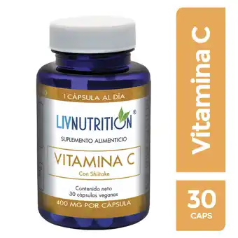 Farmacia San Pablo Livnutrition suplemento alimenticio de vitamina c con shiitake oferta