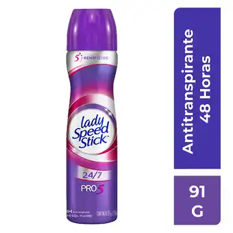 Farmacia San Pablo Lady speed stick antitranspirante aerosol pro 5 en 1 48 horas de protección oferta