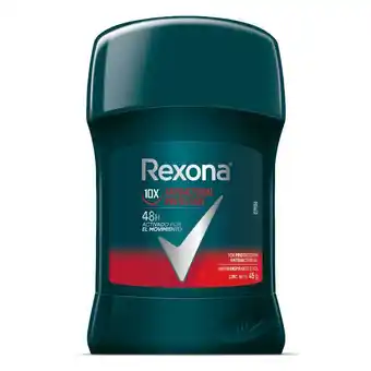 Farmacia San Pablo Rexona antitranspirante en barra antibacterial 48h para hombre oferta