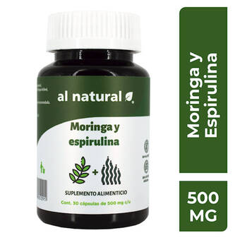 Farmacia San Pablo Al natural moringa y espirulina suplemento alimenticio oferta