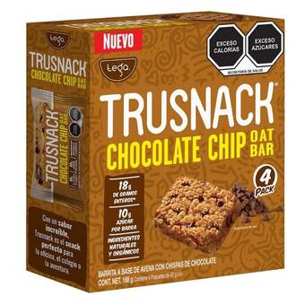 Farmacia San Pablo Trusnack barritas a base de avena con chispas de chocolate oferta