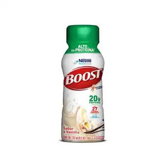 Boost sabor vainilla alto en proteína suplemento alimenticio