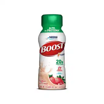 Farmacia San Pablo Boost sabor fresa alto en proteína suplemento alimenticio oferta