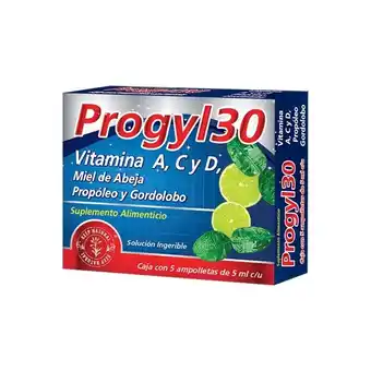 Farmacia San Pablo Progyl 30 vitamina a, c y d, miel de abeja, propóleo y gordolobo solución ingerible oferta