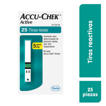 Farmacia San Pablo Accu-chek active 25 tiras reactivas oferta