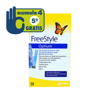 Farmacia San Pablo Freestyle optium tiras de prueba de glucosa en sangre oferta