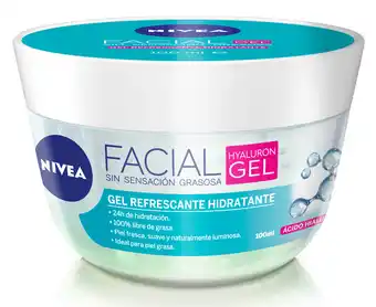Farmacia San Pablo Nivea gel hidratante con ácido hialurónico oferta