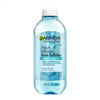 Farmacia San Pablo Garnier agua micelar ácido salicílico para piel con tendencia al acné oferta