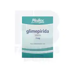 Farmacias Bazar Glimepirida 2mg 30 tabletas medley oferta