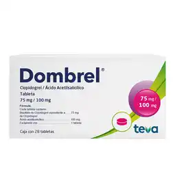 Farmacias Bazar Dombrel 75/100mg 28 tabletas oferta