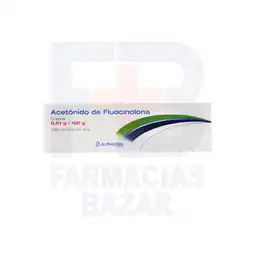 Farmacias Bazar Fluocinolona crema 40gr alpharma oferta