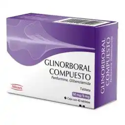 Farmacias Bazar Glinorboral compuesto 40 tabletas oferta