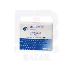 Farmacias Bazar Disgren 300mg 30 capsulas oferta