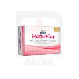 Farmacias Bazar Materplus suplemento alimenticio 30 capsulas oferta