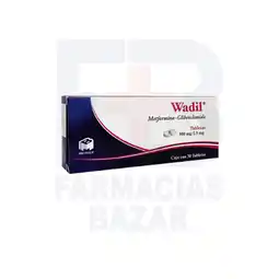 Farmacias Bazar Wadil 500/2.5mg 30 tabletas biomep oferta
