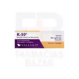Farmacias Bazar K-50 1 ampolleta 5ml oferta