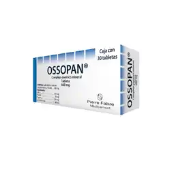 Farmacias Bazar Ossopan 600mg 30 tabletas oferta