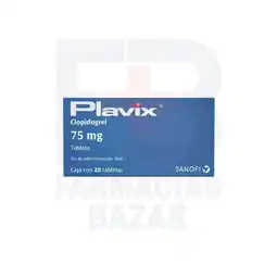 Farmacias Bazar Plavix 75mg 28 grageas oferta