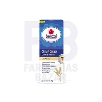 Farmacias Bazar Benzal crema diaria con avena 30gr oferta