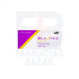 Farmacias Bazar Blaxitec 20mg 20 tabletas oferta