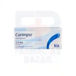 Farmacias Bazar Carimpa 2.5mg 2 tabletas dispersables oferta