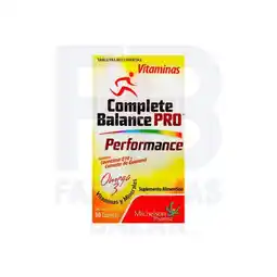 Farmacias Bazar Complete balance pro performance 30 tabletas oferta