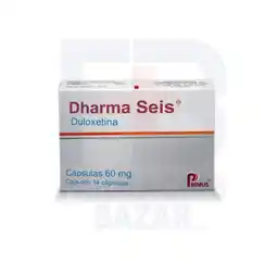 Farmacias Bazar Dharmaseis 60mg 14 capsulas oferta