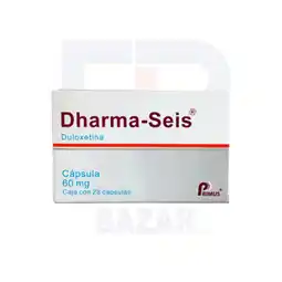 Farmacias Bazar Dharmaseis 60mg 28 capsulas oferta
