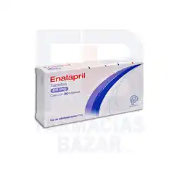 Farmacias Bazar Enalapril 20mg 30 tabletas alpharma oferta