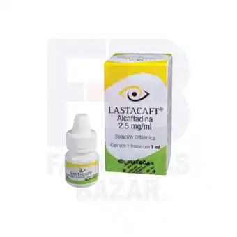 Farmacias Bazar Lastacaft solucion oftalmica 3ml oferta