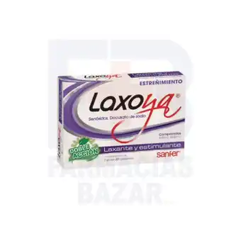 Farmacias Bazar Laxoya 8.6/50mg 20 comprimidos oferta