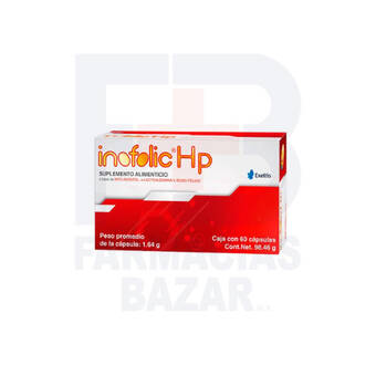 Farmacias Bazar Inofolic hp 60 capsulas oferta