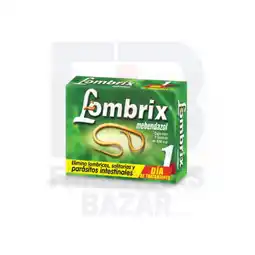 Farmacias Bazar Lombrix 500mg 1 tableta oferta