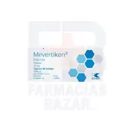 Farmacias Bazar Mevertiken 75mg 60 tabletas kener oferta