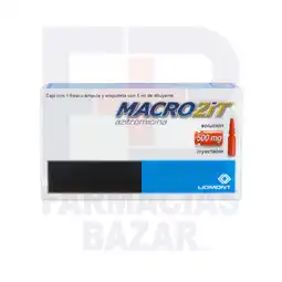 Farmacias Bazar Macrozit 500mg frasco ampula 5ml oferta
