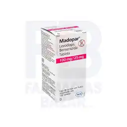Farmacias Bazar Madopar 100/25mg 100 comprimidos oferta