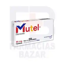 Farmacias Bazar Mutel 90mg 28 tabletas oferta