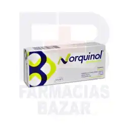 Farmacias Bazar Norquinol 400mg 20 grageas mavi oferta