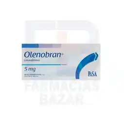 Farmacias Bazar Olenobran 5mg 10 tabletas oferta