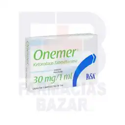Farmacias Bazar Onemer 30mg 3 ampolletas 1ml oferta