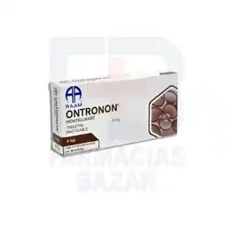 Farmacias Bazar Ontronon 5mg 20 tabletas masticables raam oferta