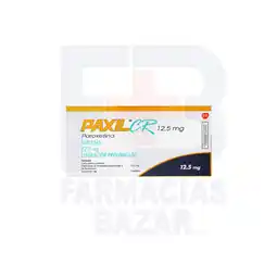 Farmacias Bazar Paxil cr 12.5mg 10 tabletas oferta