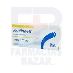 Farmacias Bazar Pisatine-hc 10/20mg 14 tabletas oferta